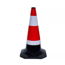 High Reflective Customized Logo Orange Road Safety Rubber Traffic Cone